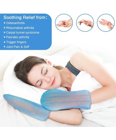 Chenove Microwavable Arthritis Gloves - Pain Relief & Moist Heat Therapy for Arthritis, Carpal Tunnel & Stiff Joints - Buy Online on GoSupps.com