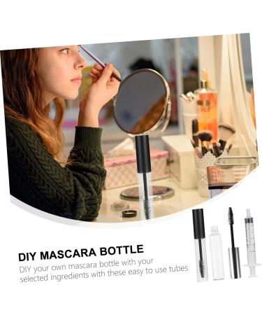 Beatifufu 12pcs Mascara Tube Eyelash Wand Eyelash Cream Tube Eyelashes Kit Lengthening Mascara Clear Plastic - Buy Online on GoSupps.com