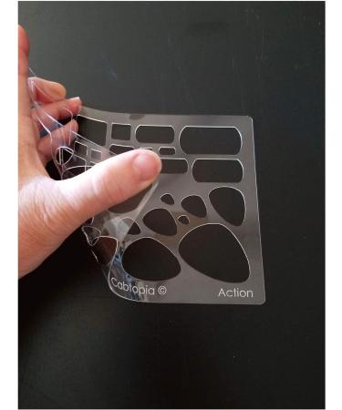 Cabtopia Lapidary Jewelry Design Template Stencil - Create Stunning Jewelry Designs - Buy Online on GoSupps.com