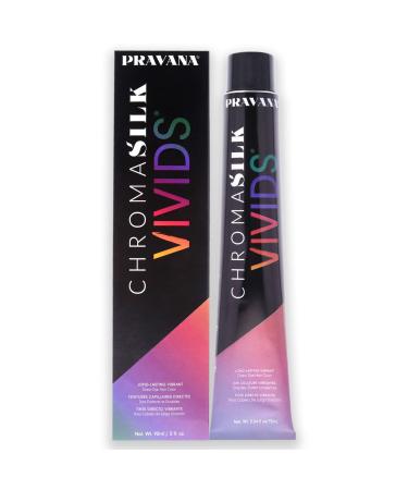 Pravana ChromaSilk Vivids Long-Lasting Vibrant Color - Blue Topaz Unisex   3.04 Fl Oz (Pack of 1)