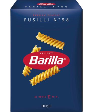 Barilla Barilla Classic pasta Fusilli n.98 in durum wheat of superior quality always al dente 500g - Buy Online on GoSupps.com