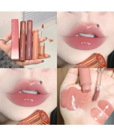 6 PCS Hydrating Lip Gloss & Tinted Lip Balm Set | Long-Lasting Waterproof Moisturizing Lipstick | International Shipping Available - Buy Online on GoSupps.com