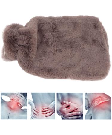 1000ml Hot Water Bottle Thickened Soft Cover Transparent PVC for Student with Portable Design - Buy Online on GoSupps.com