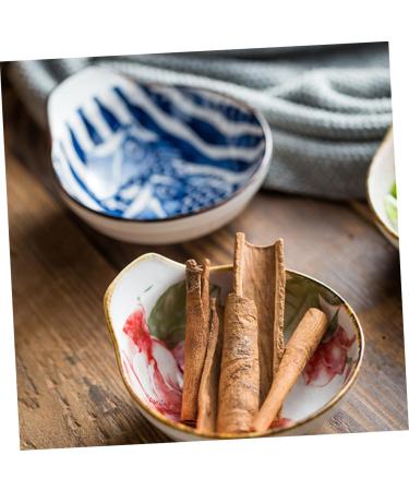HOMSFOU 9 Pcs Sauce Bowl Tamari Sauce Soy Sauce Dishes Side Dish Dipping Sauce Dishes Japanese Seasoning Dish Appetizer Plate Food Sauce Dish Flavor Dish Household Ceramics Dessert Plate 12X11.2X5.4CMx3pcs Assorted Colorx3pcs - Buy Online on GoSupps.com