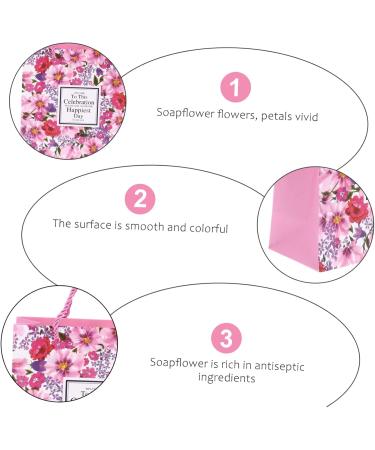 Beavorty 3 Boxes Rose Soap Wedding Petals Women Christmas Scented Soap Rose Petals Rose Petals Christmas Shower Soap Bath Plant Mother - Buy Online on GoSupps.com