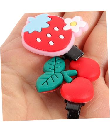 FRCOLOR 4 Sets Hair Clip for Girls Hair Clips Women Hair Clip Girls Hair Accessories Hair Pins Hair Barrettes for Girls Hair Accessories for Girls Cartoon Hairpin Grip Fruit Miss - Buy Online on GoSupps.com