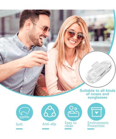 5 Pairs Glasses Nose Pads Glasses Silicone Nose Pads Anti-Slip Adhesive Nose Pads Sunglass Pad Glasses Pads Nose for Glasses Sunglasses Spectacles 5 Pairs Transparent - Buy Online on GoSupps.com