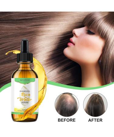 2 Pack Rice Water Hair Growth Serum - Natural Hair Moisturizer & Conditioner - 2.02 fl.oz - Buy Online on GoSupps.com