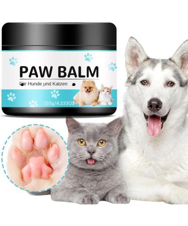 Licksafe Dog Paw Balm 120g Wax for Dry Paws and Noses Dog Paw Protection Moisturizing and Soothing Creamy Butter - Buy Online on GoSupps.com