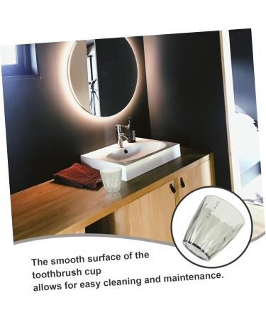 STOBAZA 4pcs Reusable Bathroom Cups - Travel Tumblers & Toothbrush Holders | Eco-Friendly Wash & Drinking Cups - Buy Online on GoSupps.com
