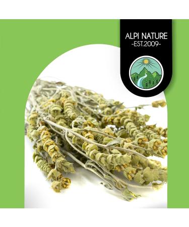 Whole organic Greek mountain tea (200g 7oz) whole flower stalks from controlled organic cultivation gently dried Sideritis Scardica Bio Mursal tea 200 GR - Buy Online on GoSupps.com