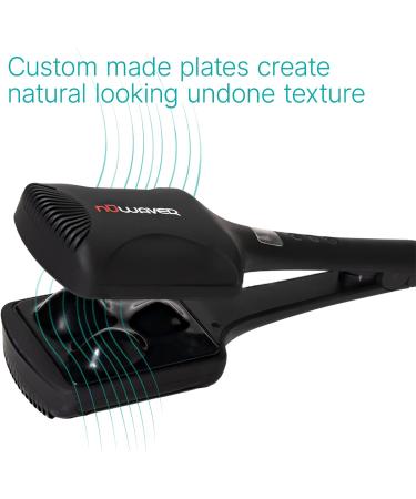 NuWaver Hair Waver - Hair Iron That Creates Beachy Waves and Natural Mermaid Hair - for All Hair Types - Heats Up in 1 Minute - by Parlor - Buy Online on GoSupps.com