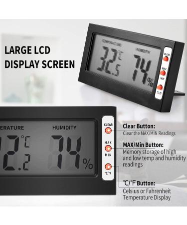 iPower Reptile Heat Mat + Hygrometer - Terrarium Heating Pad & Digital Thermostat for Amphibians & Reptiles - Buy Online on GoSupps.com