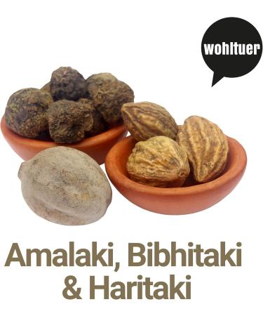 Wohltuer Organic Triphala Powder 1000g - Ayurvedic Blend of Amla Haritaki & Bibhitaki - International Shipping Available - Buy Online on GoSupps.com
