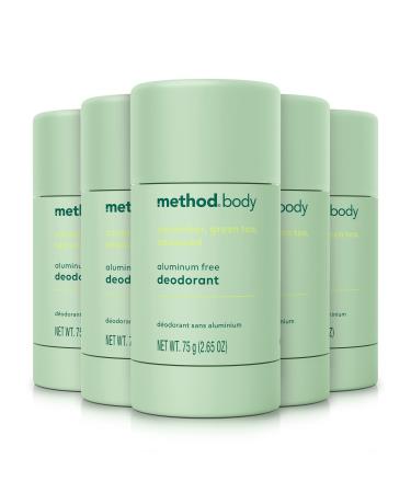 Method Deodorant Daily Zen Aluminum Free 12 Hour Protection 2.65 oz (Pack of 5) Deodorant 2.65 Ounce (Pack of 5) - Buy Online on GoSupps.com