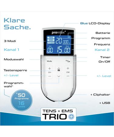 Prorelax 10010 Trio Plus - Ultimate Pain Relief Device - Buy Online on GoSupps.com