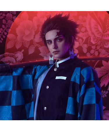 Demon Slayer Tanjiro Temporary Tattoos - Cosplay & Halloween Party Supplies - Buy Online on GoSupps.com