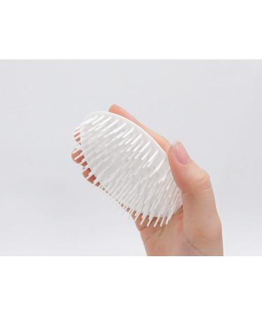 Sangyo Body Brush & Lilacare Shampoo Brush Set - Pack of 2 White | Perfect for Head & Bath | International Shipping Available - Buy Online on GoSupps.com