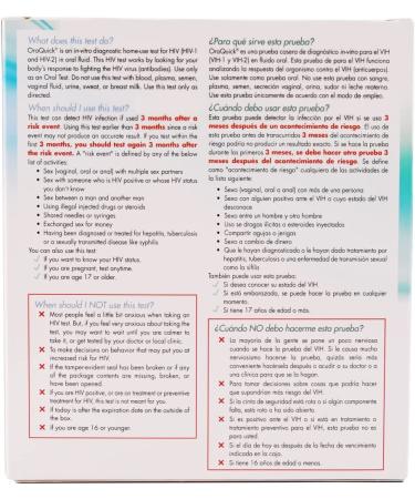 Oraquick HIV Test at Home - 1 Count Pack | Fast & Reliable Testing - Buy Online on GoSupps.com