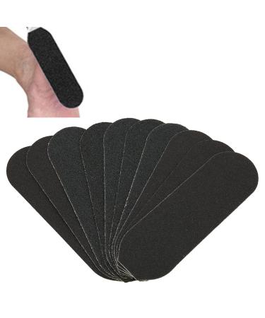 Finds of foot replacement pads 10 pieces of self -adhesive coarse and fine pedicure files of refill pads for cracked skin chicken eyes and corneal removal for dry retirement and cracked heels