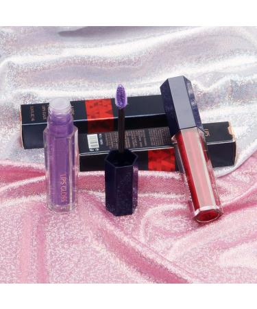 AllbestAye Metallic Glitter Lip Gloss | Waterproof Liquid Lipstick | Diamond Shimmer Nude Colors - Perfect for All Skin Tones (11#) - Buy Online on GoSupps.com