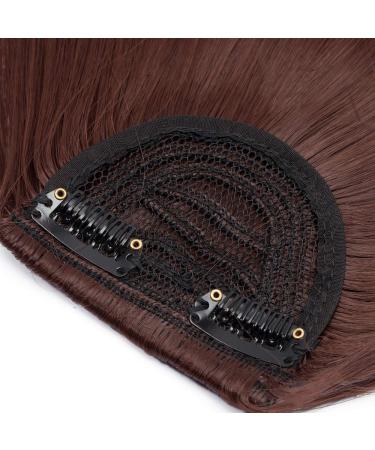 SEGO Clip-in Pony Hairpiece Extensions | Realistic Fringe Bangs | One Piece Front Hair Extension for Instant Style - Buy Online on GoSupps.com