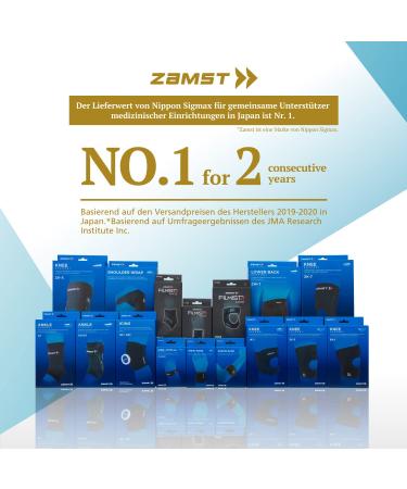 Zamst A1 Adjustable Ankle Bandage for Severe Sprains & Chronic Instability - Anatomical Fit for Men & Women (Left - S) | Ideal for Sports - Buy Online on GoSupps.com