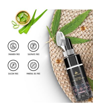 Avi-Mee Kunwar Charcoal Face Wash for Oil & Dust Free Skin | Deep Cleansing with Activated Charcoal & Neem Extracts | Glow From Within | 5.07 Fl Oz - Buy Online on GoSupps.com