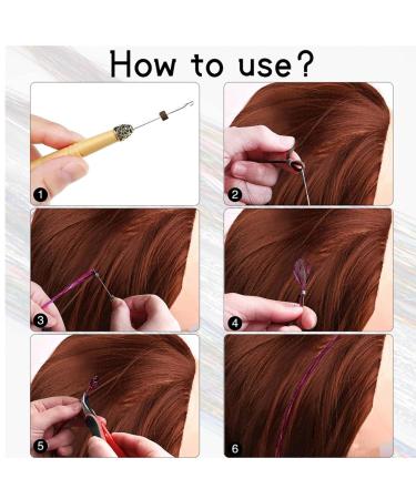 Jinlaili 500 Microrings for Hair Extensions - Black 3mm Nanorings Micro Loops & Micro Beads for I-Tip & Cold Extensions - Premium Silicone Quality - Buy Online on GoSupps.com