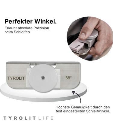 Tyrolite Life Ski & Snowboard Cabby Snip | Stainless Steel Edge Tuner - 88 Grinding Angle for Ultimate Ski & Snowboard Repair - Buy Online on GoSupps.com