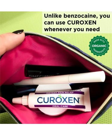 Organicare Curoxen Mouth Sore Treatment - Instant Pain Relief (0.42 oz) - Buy Online on GoSupps.com