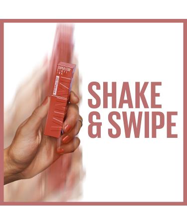 Maybelline Super Stay Vinyl Ink Awestruck Pink Lipstick 0.14 fl oz - Longwear, Highly Pigmented Liquid Lipcolor with Instant Shine | 1 Count - Buy Online on GoSupps.com
