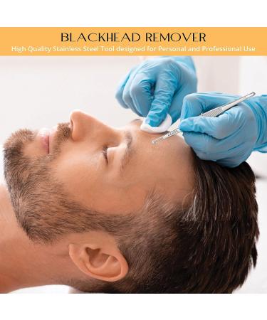 Schamberg Comedone Blackhead Extractor & Remover Tool | Acne Treatment | Facial Tools for Men and Women | 100% Stainless Steel - Buy Online on GoSupps.com