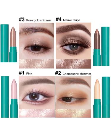 Buy Waterproof Glitter Eyeshadow Stick - Long Lasting Creamy Eye Makeup (4 Colors) | International Shipping Available - Buy Online on GoSupps.com