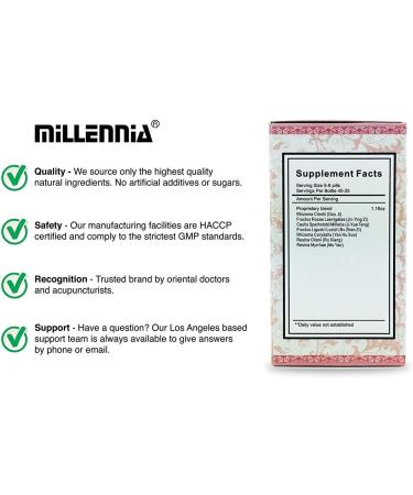 Millennia Herbal Supplement Pills - Zuo Gu Shen Jing Tong Wan (200 Pills) - International Shipping Available - Buy Online on GoSupps.com
