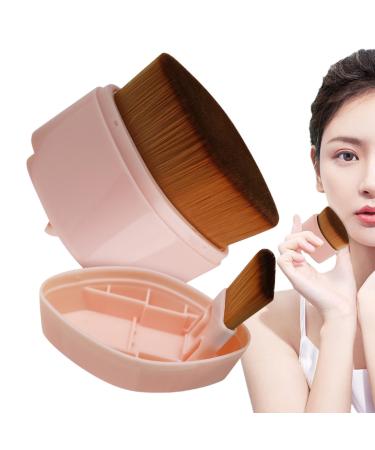 Hugsweet Makeup Brush for Sunscreen Kids | Compact Sun Cream Brush Suntan Lotion Applicator Sunblock Brush Set Sun Lotion Applicator with for Kids Boys Girls Pink