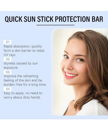 Sun Stick | SPF 50+ Sun Non Grease | Brilliance Control 22g Soothing Face Care Beach Travel Outdoor - Buy Online on GoSupps.com