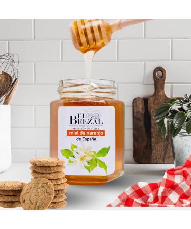 El Brezal - Flower Honey Orange Blossom Honey and Forest Honey - 100% Natural Honey Harvested in Spain Gift Pack Flavors of Spain - Buy Online on GoSupps.com