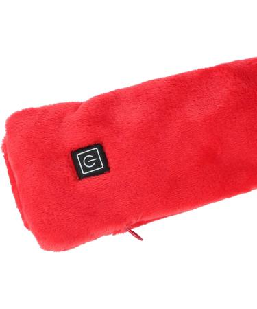 Neck Heating Pillow - Washable Electric Neck Wrap with USB 3 Temperature Settings - Thermal Support Scarf for Men & Women (Red) | Winter Outdoor Comfort - Buy Online on GoSupps.com