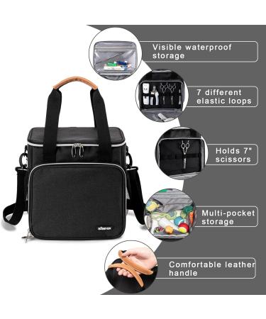 BABEYER Dog Grooming Bag - Pet Tool Kit Organizer Tote - Black - Buy Online on GoSupps.com