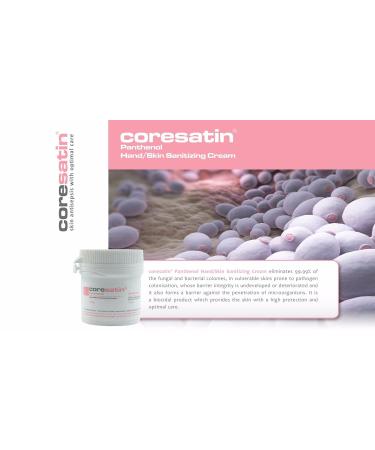 Coresatin Panthenol Cream - Antiseptic Moisturizing Lotion for Dry Skin, Eczema & Rash Guard | Body & Facial Care - Buy Online on GoSupps.com
