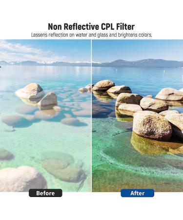 NEEWER 55mm Filter and Lens Accessories Kit with Lens Cap, Lens Hoods, Filter Pouch, Safety Tether, Cleaning Cloth - ND2 ND4 ND8 UV CPL FLD - Buy Online on GoSupps.com