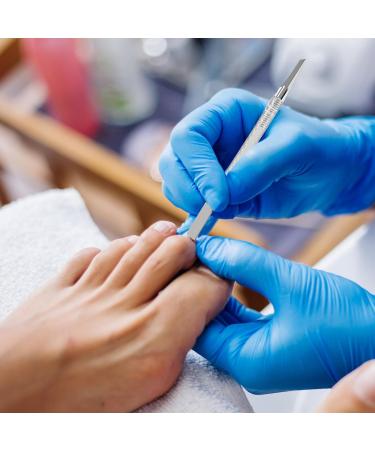 Haryali London Cuticle Pusher - 6" Cuticle Pusher Tool - Cuticle cutter - Cuticle Remover - Cutter Knife End Cuticle Trimmer and Pusher - for Safe and Precise Cuticle Removal - Stainless Steel - Buy Online on GoSupps.com