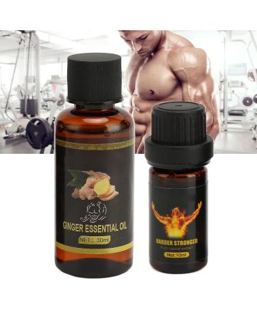 Essential Ginger Massage Oil for Abdominal Tightening & Weight Loss - Natural Ingredients to Boost Metabolism - Buy Online on GoSupps.com
