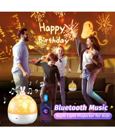 Night Light Starry Sky Projector for Children 15 Film Options Bluetooth Music Box Baby Gift & Room Decoration - Buy Online on GoSupps.com