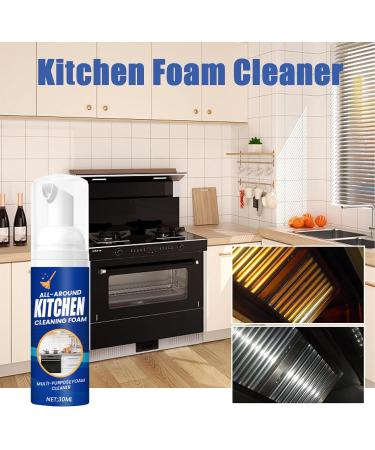 Kitchen Foam Cleaner Japanese Multi-purpose Cleaner Spray All-Round Kitchen Cleaning Foam Bubble Cleaner Foam Spray for All Kinds of Kitchen Stains (1) - Buy Online on GoSupps.com