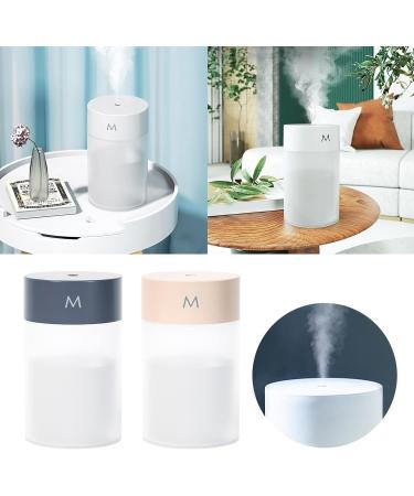 Mini USB Humidifier with Night Light - Portable Room & Car Essential Oil Diffuser - Pink - Buy Online on GoSupps.com