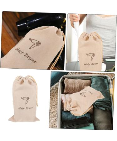 IWOWHERO Hair Dryer Bag Duffle Bag for Travel Hair Blow Dryer Hair Dryer Organizers Bag Drawstring Bag Carry Bag Shoe - Buy Online on GoSupps.com