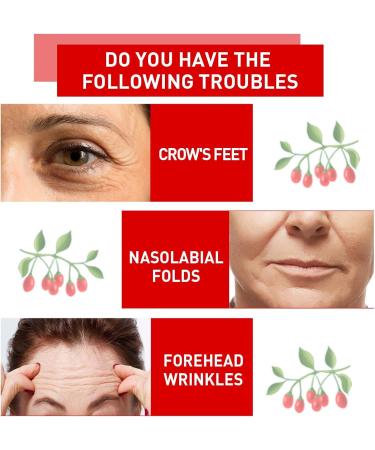 Facial Cream Firming Face Cream Health Goji Berry Fragrance Hydrate and Soothe the Skin Make the Skin Soft Tender Diluting Nasolabial Folds Tightening Contours Lifting and Firming Facial Skin - Buy Online on GoSupps.com
