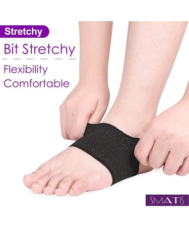 Copper Arch Support Gel Pads for Women | Plantar Fasciitis Sleeves with Gel Padding | Pain Relief for Low, High, Flat Feet | Size 7.9-9.5 inches | Small Men 5-8 / Women 5-9.5 - Buy Online on GoSupps.com